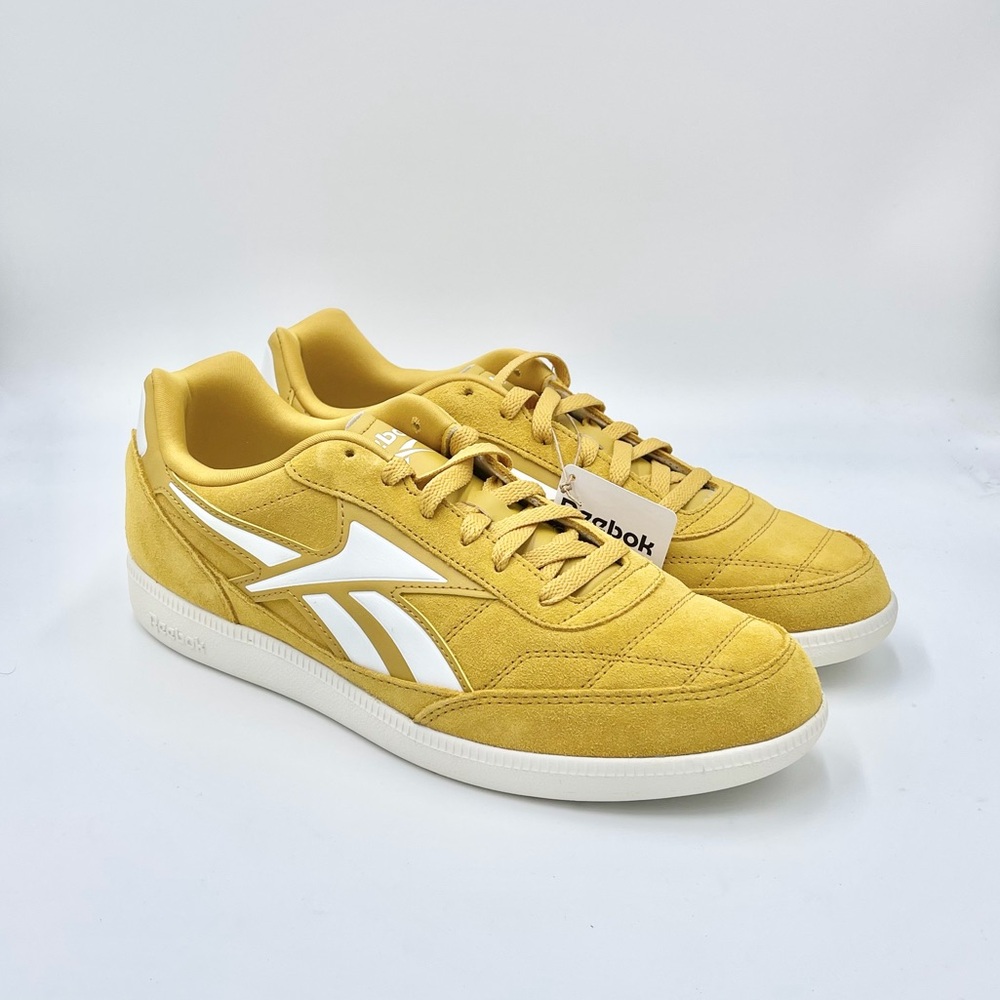 NEW Reebok Finale 'Grit Gold' Retro Leather Sneaker Men’s size 12